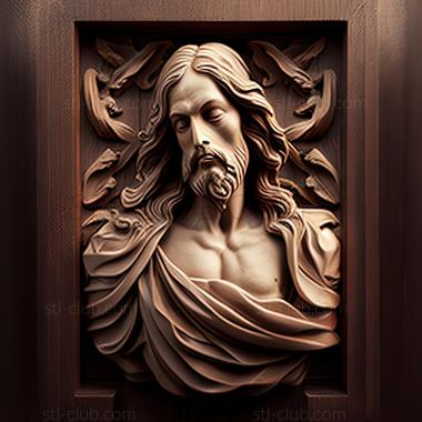 3D model st jesus (STL)